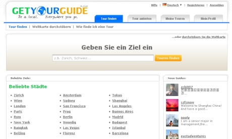 Get Your Guide - Portal zur Vermittlung von Tourguides auf tourismuszukunft.de vorgestellt